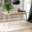 Nagano Dining Table - 6 Seater - 150cm - White Oak