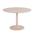 Ibiza Round Dining Table - 4 Seater - 110cm - Beige