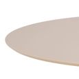Ibiza Round Dining Table - 4 Seater - 110cm - Beige