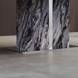 Saronno 6 Seater Grey Marble Dining Table - Sizes Available