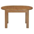 Original Oval Extending Dining Table - 4-6 Seater - 130cm-170cm - Rustic Oak