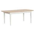 Cromwell Extending Dining Table - 6-10 Seater - 185cm-245cm - Grey Painted
