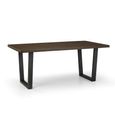 Brooklyn Dining Table - 6 Seater - 180cm - Dark Oak