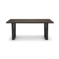 Brooklyn Dining Table - 6 Seater - 180cm - Dark Oak