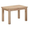 Wilmont Extending Dining Table - 4-6 Seater - 120cm-153cm - Oak