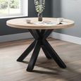Berwick Dining Table - 4 Seater - 120cm - Round - Wooden