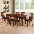 Canterbury Extending Dining Table - 4-6 Seater - 120cm-160cm - Mahogany