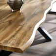 Harvey Dining Table - 6 Seater - 180cm - Oak Effect Top