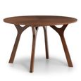 Huxley Dining Table - 4 Seater - 120cm - Round - Walnut