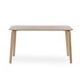 Kaito Dining Table - 6 Seater - 140cm - Oak Effect