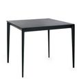 Miami Dining Table - 2 Seater - 80cm - Square - Grey Ceramic