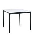 Miami Dining Table - 2 Seater - 80cm - Square - White Ceramic