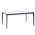 Miami Dining Table - 4 Seater - 120cm - White Ceramic