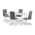 Positano Dining Table - 6 Seater - 150cm - White Marble Effect