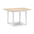 Rufford Extending Dining Table - 2-4 Seater - 80cm-120cm - Ivory