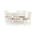 Stamford Extending Dining Table - 2-4 Seater - 100cm-138cm - Oval - Ivory