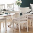 Stamford Extending Dining Table - 2-4 Seater - 100cm-138cm - Oval - Ivory