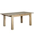 Langley Extending Dining Table - 4-6 Seater - 140cm-180cm - Reclaimed Pine
