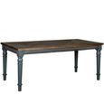 Bishop Dining Table - 6 Seater - Grey Painted