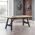Hockley Dining Table - 190cm - 6 Seater - Oak