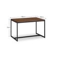 Tribeca Dining Table - 4 Seater - 120cm - Walnut