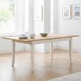 Davenport Extending Dining Table - 6-8 Seater - 150cm-190cm - Ivory