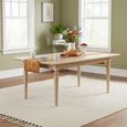 Cromwell Extending Dining Table - 6-10 Seater - 185cm-245cm - Oak