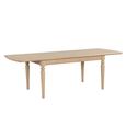 Cromwell Extending Dining Table - 6-10 Seater - 185cm-245cm - Oak