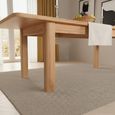 Treviso Extending Dining Table - 6-10 Seater - 180cm-250cm - Oak