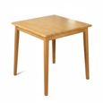 Hanover Square Dining Table - 2 Seater - 75cm - Light Oak
