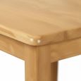 Hanover Square Dining Table - 2 Seater - 75cm - Light Oak