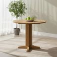 Appleby Round Drop Leaf Dining Table - 2 Seater - 30cm-90cm - Oak