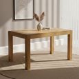 Curve Dining Table - 4 Seater - 120cm - Oak