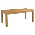 Curve Extending Dining Table -  4-8 Seater - 140cm-180cm - Oak