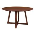 Hellerup Dining Table - Round - Pedestal - 4 Seater - 137cm - Walnut