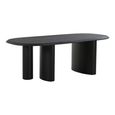 Tirano Dining Table - Pedestal - 8 Seater - 220cm - Black