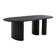 Tirano Dining Table - Pedestal - 8 Seater - 220cm - Black