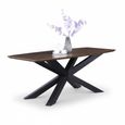 Nevada Dining Table - 4 Seater - 150cm - Parquet Style Wood