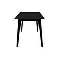 Vojens Dining Table - 4 Seater - 120cm - Black