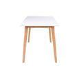 Vojens Dining Table - 4 Seater - 120cm - White
