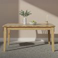 Moreno Large Dining Table - 6 Seater - 180cm - Oak
