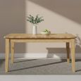 Moreno Medium Extending Dining Table - 6 Seater - 160cm - Oak