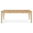 Moreno Medium Extending Dining Table - 6 Seater - 160cm - Oak