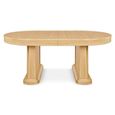 Sorento Oval Extending Dining Table - 8 Seater - 200cm-250cm - Oak