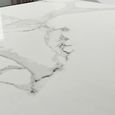 Madrid Dining Table - White Marble - Sizes Available