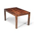 Cube Sheesham 6 Seater Dining Table - 138cm