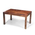 Cube Sheesham 6 Seater Dining Table - 138cm