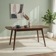 Clearance - Harley - Butterfly Extending Dining Table - 4-6 Seater - 120cm-165cm - Dark Wood - FSS16574