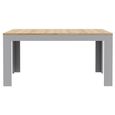 Bohol Extending Dining Table - 6-8 Seater - Grey