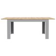 Bohol Extending Dining Table - 6-8 Seater - Grey